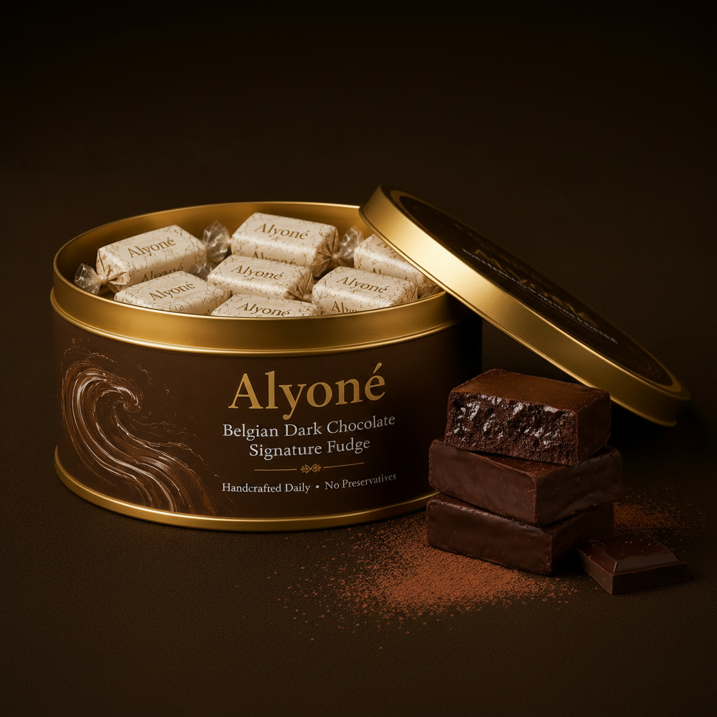 Signature Belgian Dark Chocolate Fudge