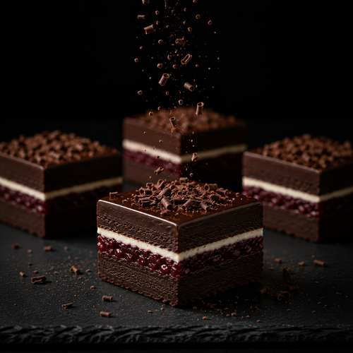 Belgian Dark Chocolate Black Forest Fudge