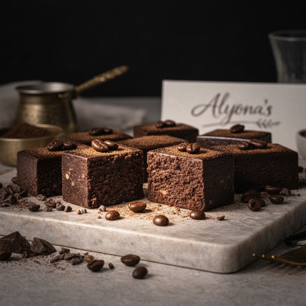 Belgian Dark Chocolate Coffee Fudge