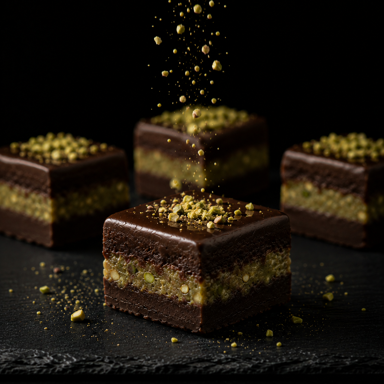 Kunafa Fudge