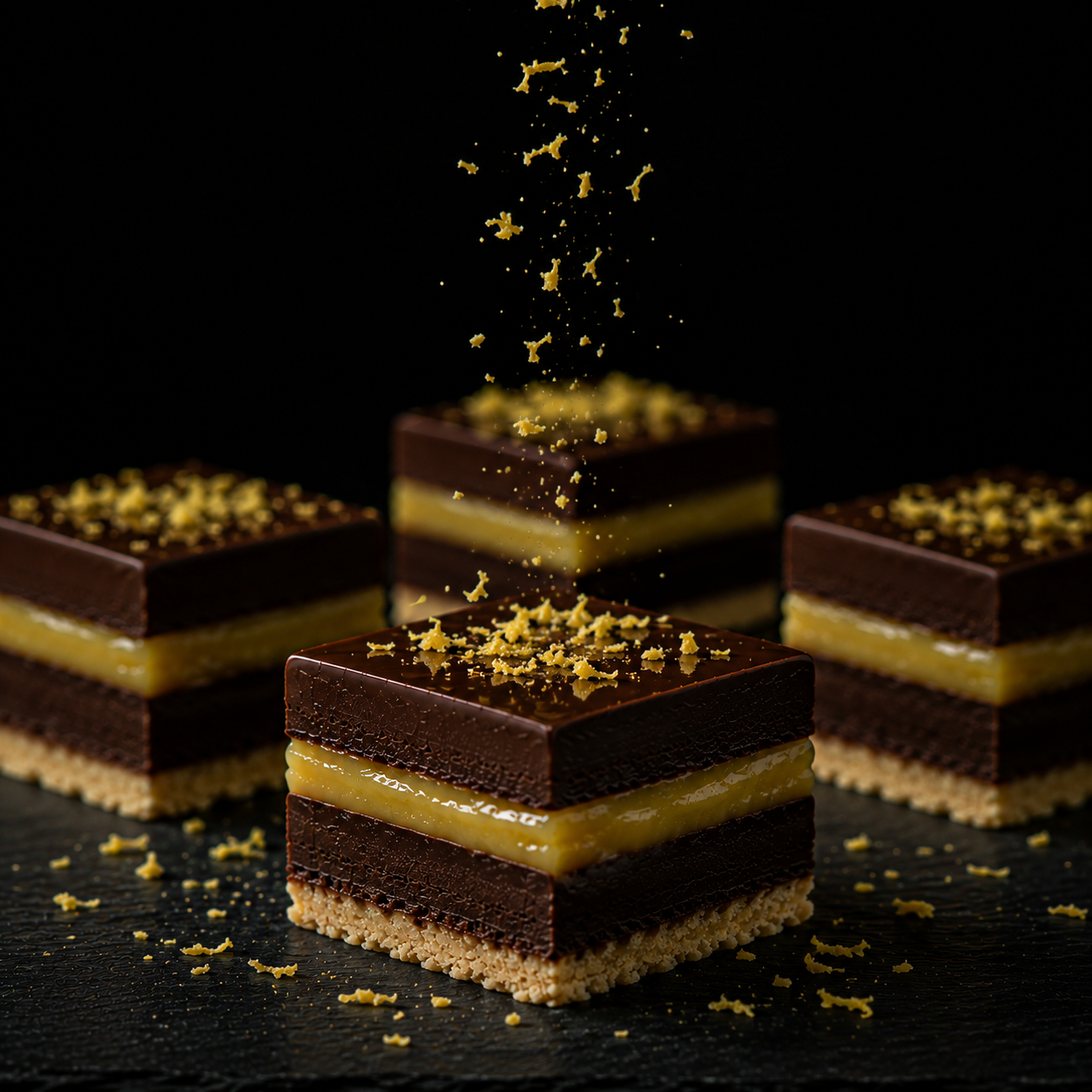 Belgian Dark Chocolate Lemon Tart Fudge