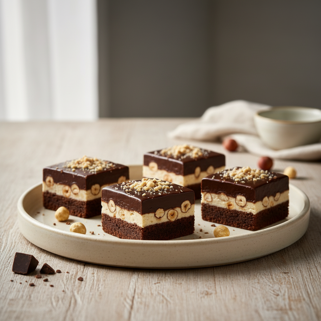 Belgian Dark Chocolate Nougat Fudge