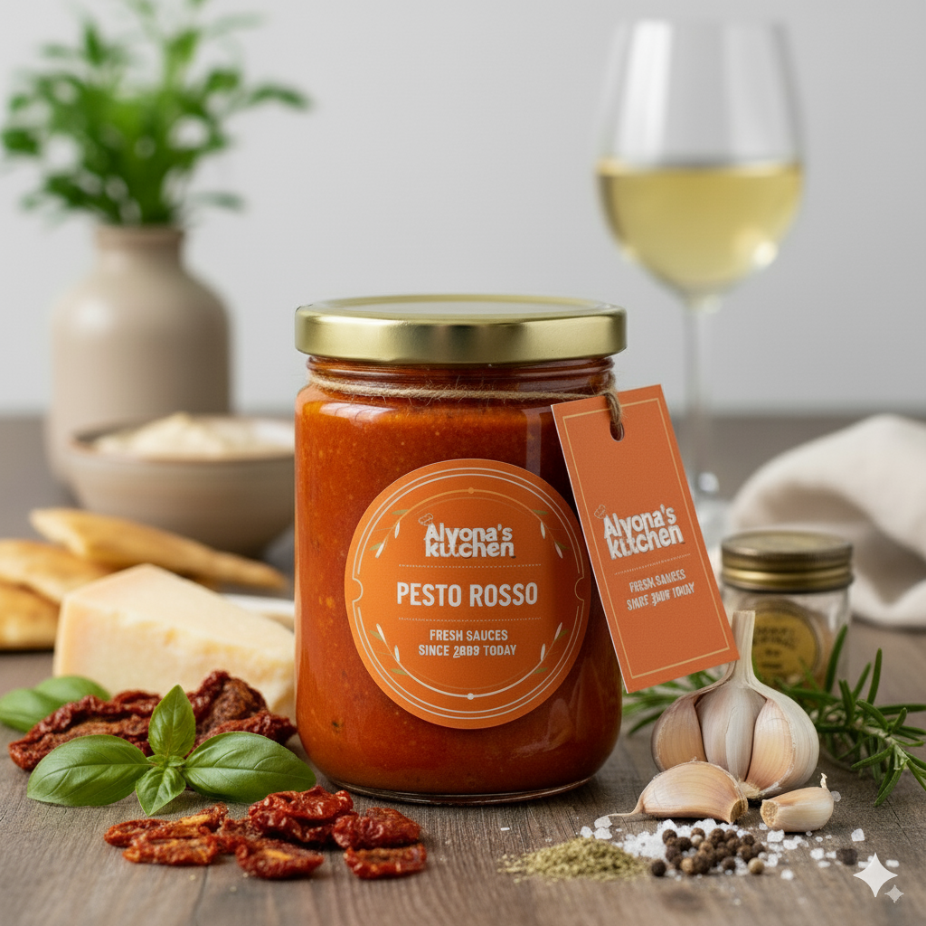 Sun-dried Tomato Pesto Sauce