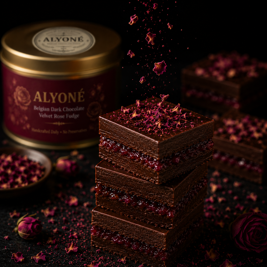 Belgian Dark Chocolate Velvet Rose