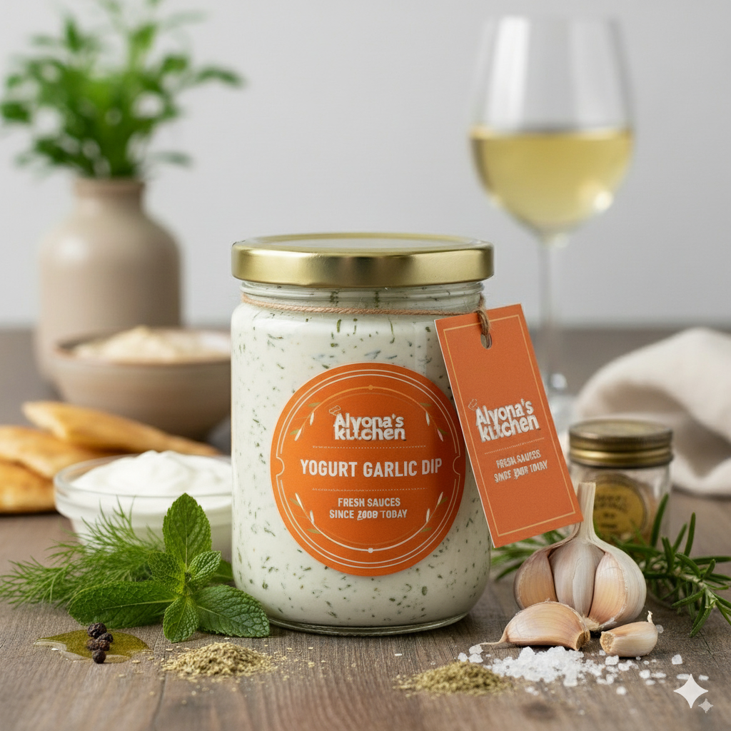 Yogurt Garlic Dip
