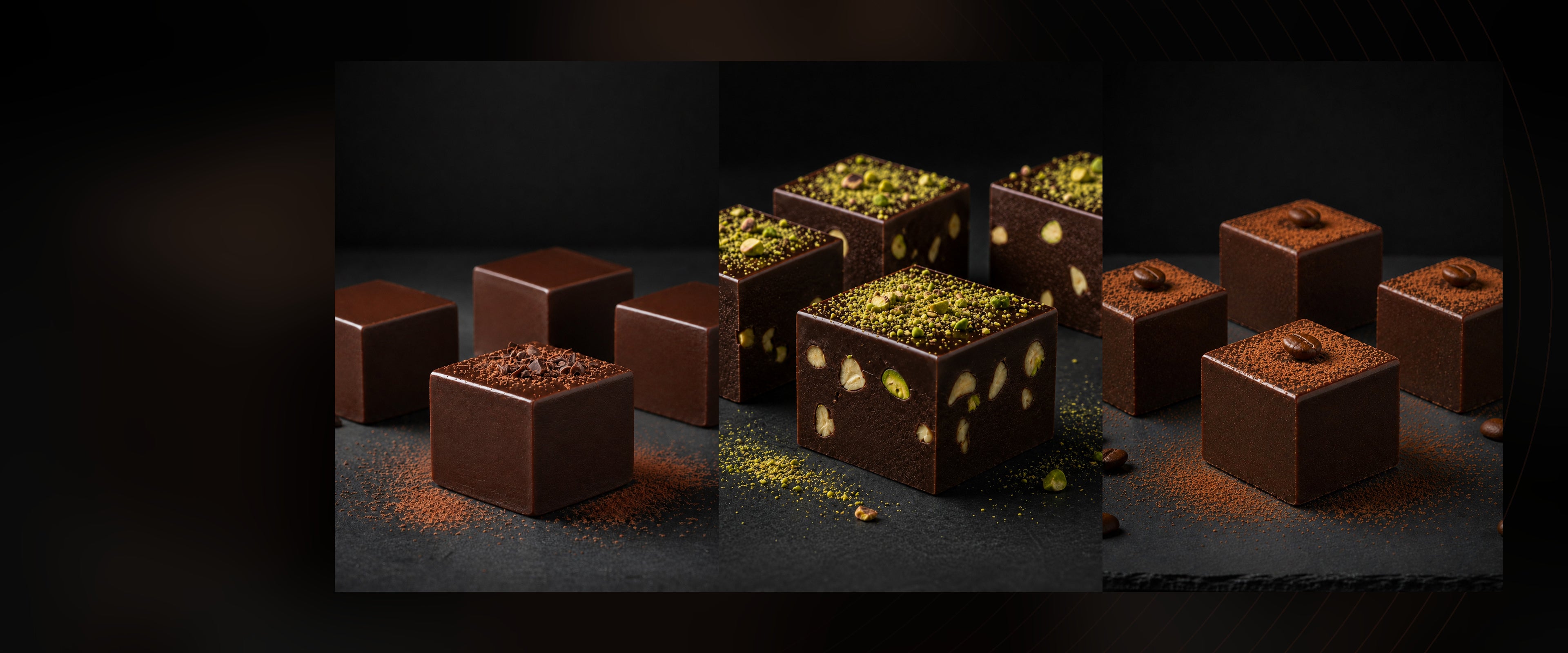 Alyoné fudge prepared for a personal tasting consultation